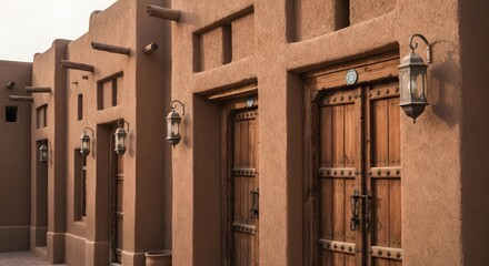 Old Clay House in Saudi Heritage Village