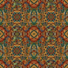 Intricate floral pattern design