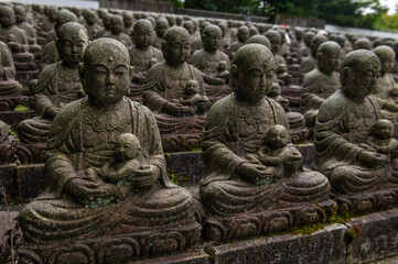 Fototapeta premium 呑山観音寺の水子地蔵