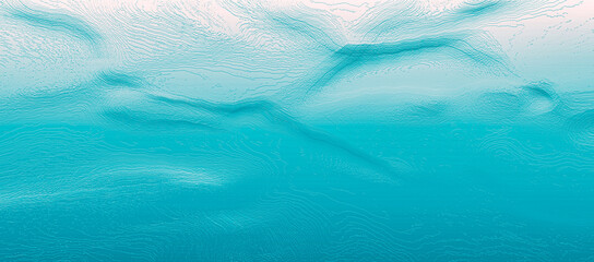 Obraz premium Soft Blue and Pink Gradient Abstract Texture with Wavy Contour Lines Background Design