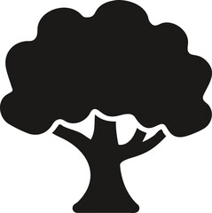 silhouette tree