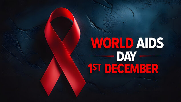 World AIDS Day December background designer