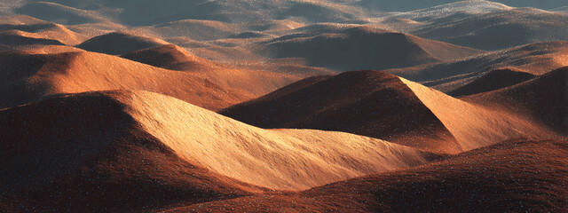 Rust & Glitter Desert