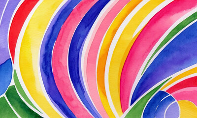 Obraz premium Bright multicolor background with colorful abstract pattern