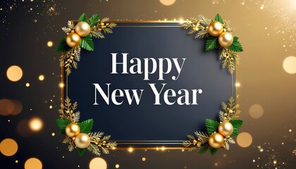 Celebrate new year festivities global celebration graphic design festive environment eye-level view joyful concepts for seo engagement