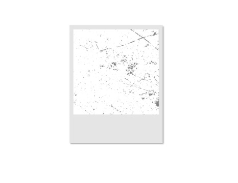 Blank photo frame, vintage postcard photo mockup with highlighted shadow PNG overlay background