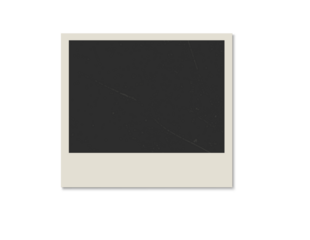 Blank white Polaroid photo frame with adhesive tape on top and bottom, isolated transparent PNG for creative collage, scrapbook, or photo mockup design.