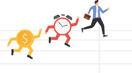 Debt, Jumping, Track Event, People, Businessman

