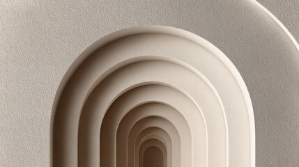 Obraz premium Soft curves create a calming effect