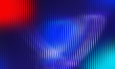 Colorful Glass Line Background – Abstract Gradient Wave Reflection Illustration with Modern Light Effect