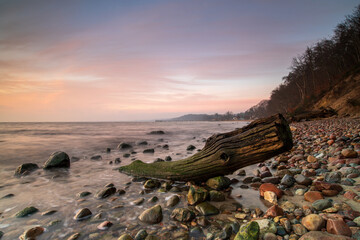 The landscape on the Baltic Sea.