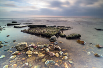 The landscape on the Baltic Sea.