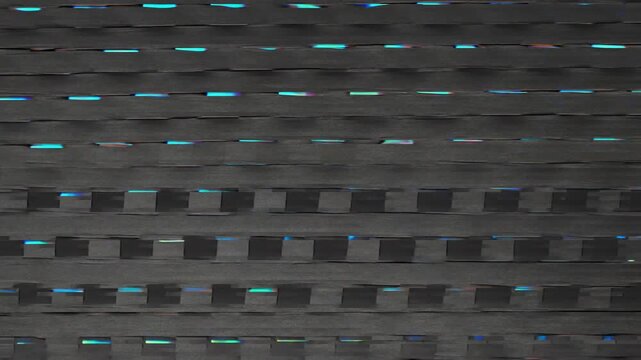 A textured, close-up shot of a dark-toned square grid pattern, featuring alternating shades of gray