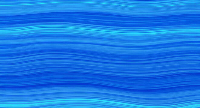 Serene Abstract of Blue Gradient Wavy Lines Background Visual Illusion