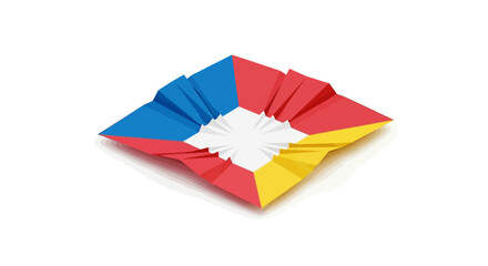 Collaborative Paper Airplanes Meeting in Center Square: Business Strategy, Teamwork, and Centralized Goal Focus