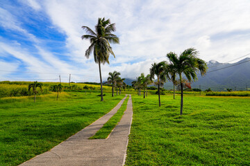 St. John's Church in Saint John Capesterre Parish on Saint Kitts island along the coast of the Atlantic Ocean in the Lesser Antilles, Caribbean