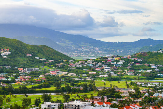 Residential and Resort Development on Frigate Bay Hills, St. Kitts, Caribbean Sea