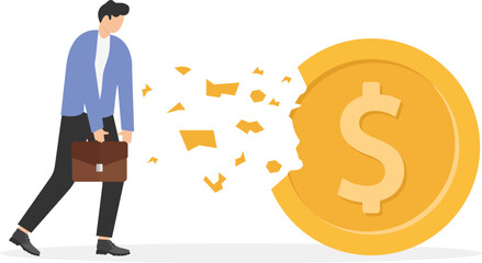 Loss money due to failed asset allocation, poor investment strategy, disappointed return from mistake diversification concept, 
