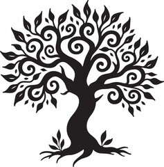 Tree Silhouette SVG Bundle