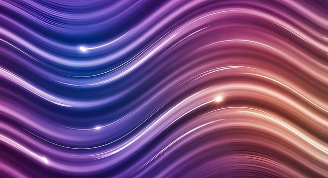 Abstract flowing light trails on a vibrant colorful gradient background