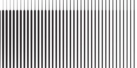 Thin slash line seamless pattern. Repeated fine diagonal lines background. Pinstripe wallpaper. Black and white tilted slanted strip backdrop. Repeating oblique linear texture overlay