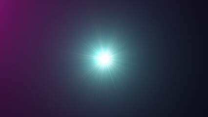 Obraz premium abstract blur blue light.The star burst with brilliance, glow bright star, blue glowing light burst on a black background 