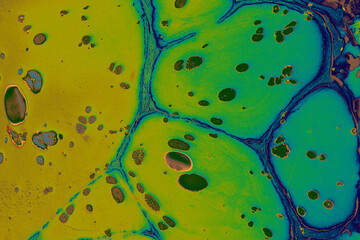 Abstract ebru marbling texture background design.