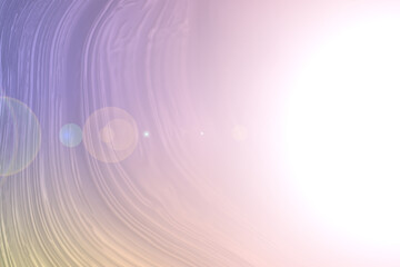 Abstract background with soft colors of blue, yellow and red