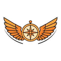 Wings of Direction SVG