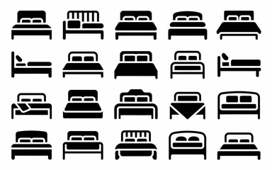 transportation icons set