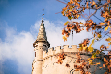 Historic water tower in Komárno, Komárom, Slovakia