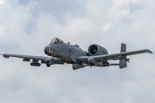 Fairchild Republic A-10 Thunderbolt II &ldquo;Warthog&rdquo; in flight