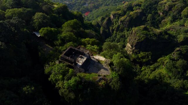Pyramid in Tepoztlan - Mexico