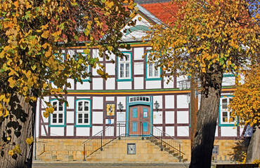 Derenburg: Historisches Rathaus (1713, Sachsen-Anhalt)