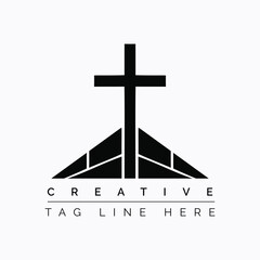 Abstract geometric design with bold color accents