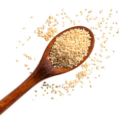 Wooden Spoon on White Background, Kitchen Utensil Photography for Cooking Blog