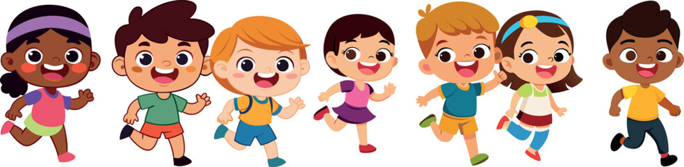 school friends illustration, classroom friendship artwork, student children cartoon, best friends vector, school kids design, friendship education art, cute classroom artwork, student group design, ha