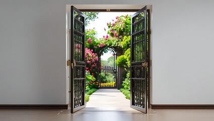 An Open Door To A New Year And A Happy Birthday