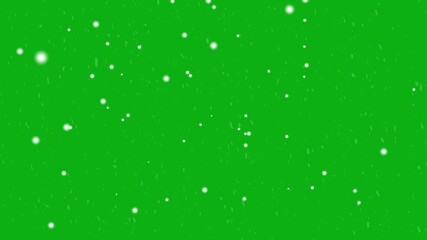 Snowfall animation on green screen. falling snow chroma key background, christmas snowfall realistic snowflakes transparent 4k video. - Powered by Adobe
