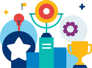 Efficiency and Organization Illustration