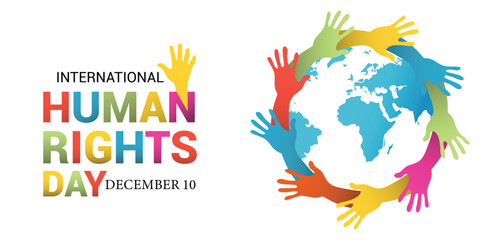 HUMAN RIGHTS DAY VECTOR DESIGN