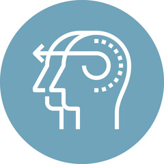 Modern initiative flat line vector illustration icon design concept. Icon for mobile and web graphics. Flat symbol, logo creative concept. Simple and clean flat pictogram