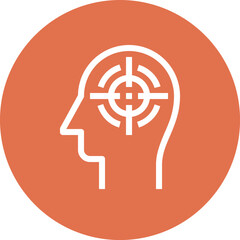 Obraz premium Modern purpose flat line vector illustration icon design concept. Icon for mobile and web graphics. Flat symbol, logo creative concept. Simple and clean flat pictogram