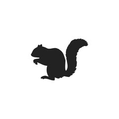 Squirrel Silhouette Vector