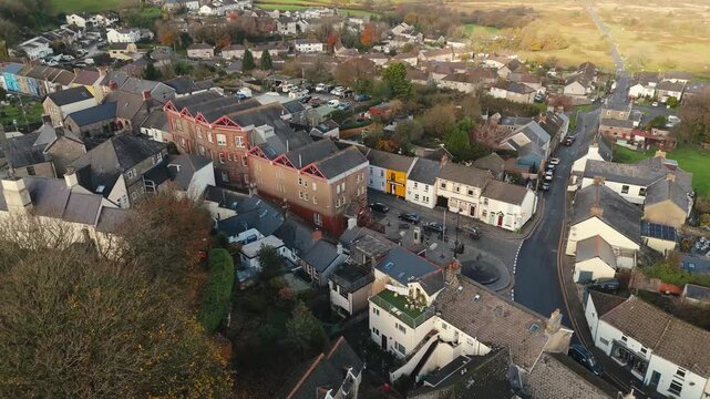 Llantrisant Drone Rhondda Cynon Taf Valleys Nature Welsh South Wales