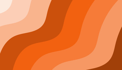 Warm Orange Gradient Wave Pattern Background: Ideal for Creative Designs & Digital Projects with a Natural Aesthetic