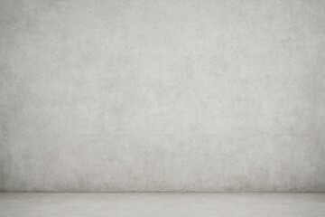 Fototapeta premium Rough textured concrete wall and floor interior backdrop for product display