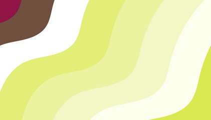 Warm Yellow Wavy Lines Background: Abstract Design with Gradient Fluid Layers for Modern & Creative Projects