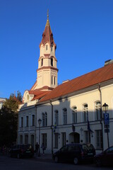die Kirche des Heiligen Nikolaus in Vilnius, Litauen