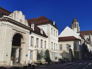 Stra&szlig;e in Dijon, Frankreich
